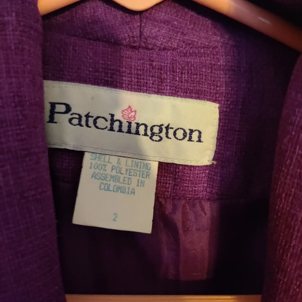 Purple blazer - Picture 2 of 2